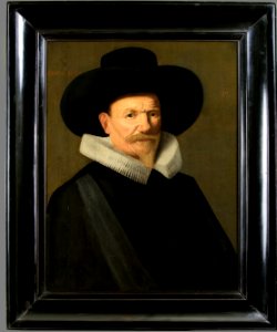 Anonymous - Portret van Louis de Geer (1587-1652), wapenhandelaar - 1426 - Amsterdam Museum