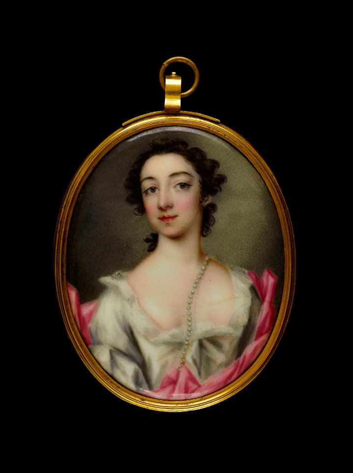 Anonymous - Portrait d'une jeune femme (J 831) - J 831 - Musée Cognacq-Jay