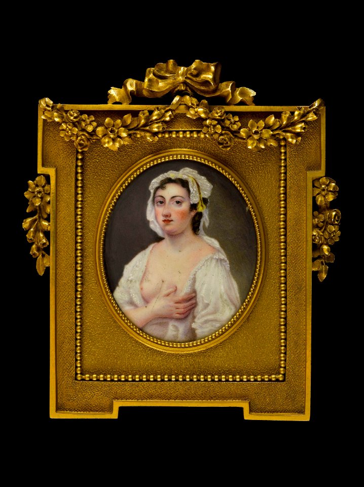 Anonymous - Portrait d'une jeune femme (J 828) - J 828 - Musée Cognacq-Jay