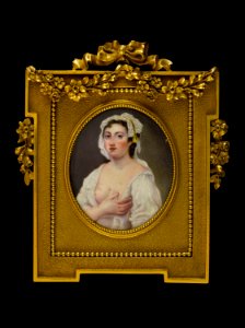 Anonymous - Portrait d'une jeune femme (J 828) - J 828 - Musée Cognacq-Jay