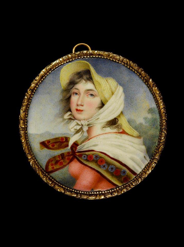Anonymous - Portrait de Lady Hamilton d'après Georges Romney - J797 - Musée Cognacq-Jay
