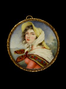 Anonymous - Portrait de Lady Hamilton d'après Georges Romney - J797 - Musée Cognacq-Jay