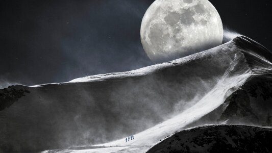 Mountain universe sphere