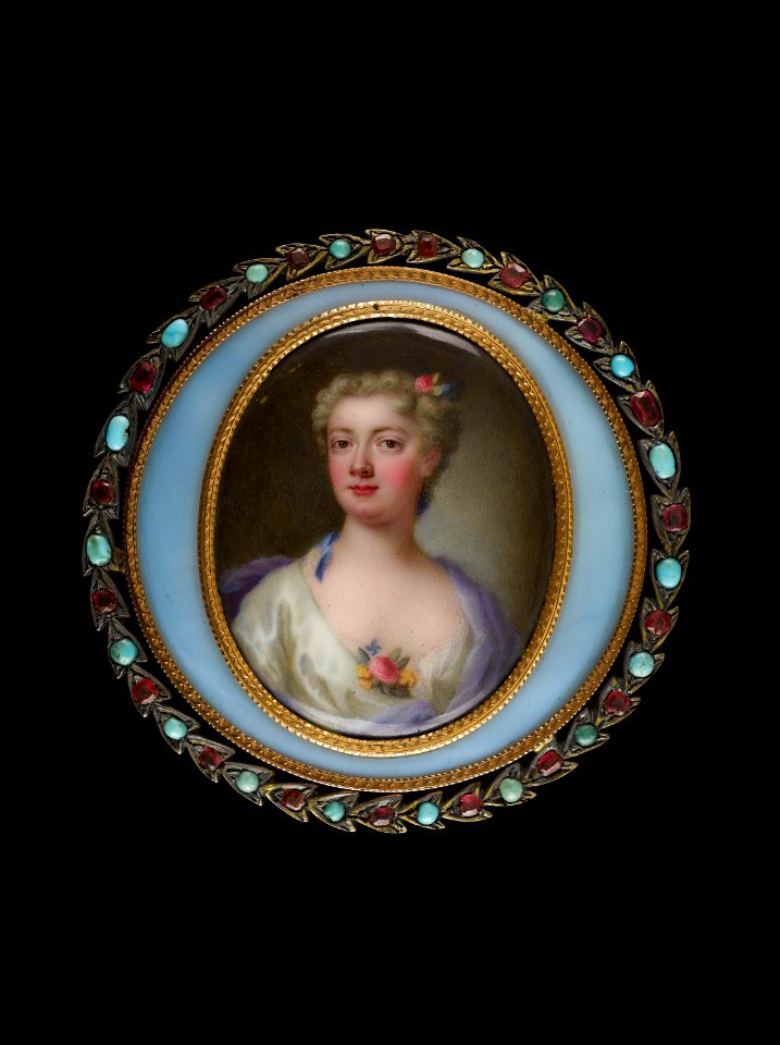 Anonymous - Portrait d'une jeune femme (J 839) - J 839 - Musée Cognacq-Jay