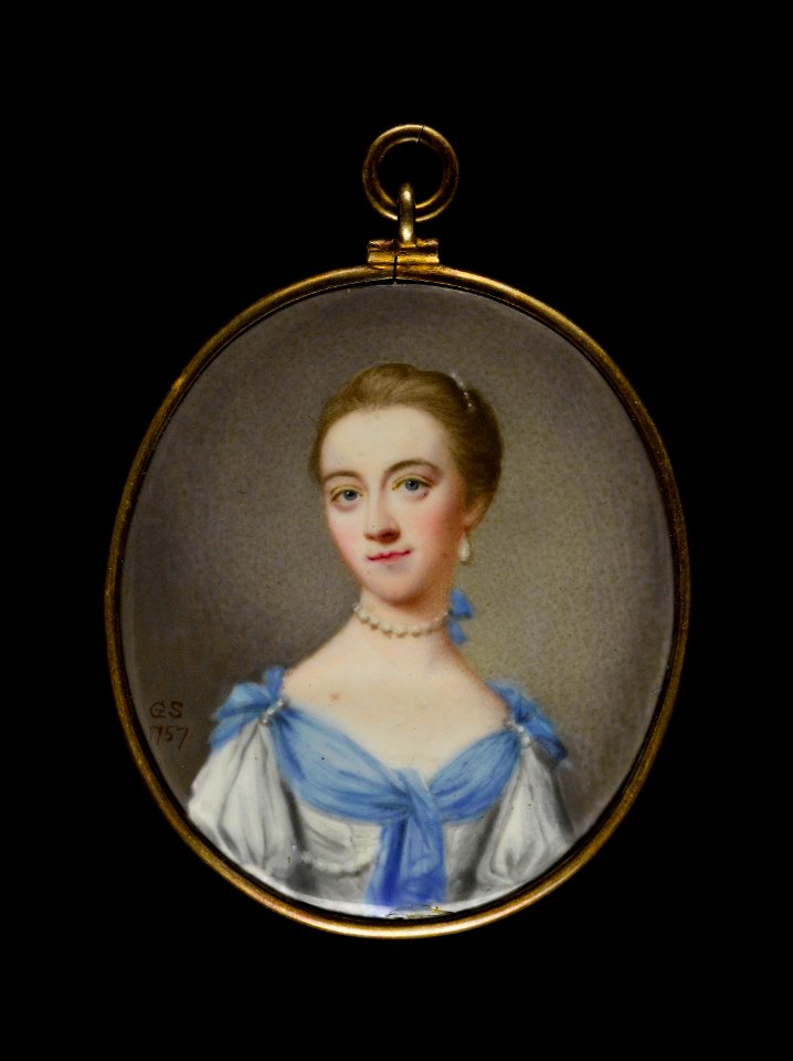 Anonymous - Portrait d'une jeune femme - J 815 - Musée Cognacq-Jay