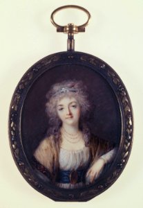 Anonymous - Portrait d'une jeune femme - J 737 - Musée Cognacq-Jay
