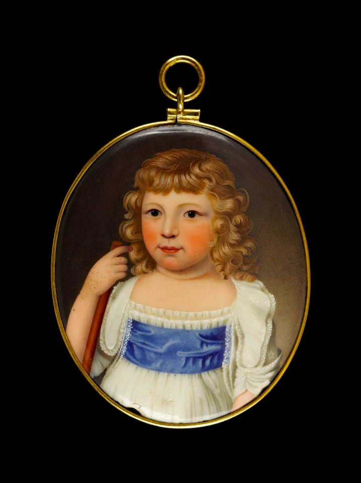 Anonymous - Portrait d'une petite fille - J 855 - Musée Cognacq-Jay