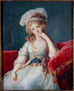 Anonymous - Portrait de la duchesse d'Orléans - J757 - Musée Cognacq-Jay