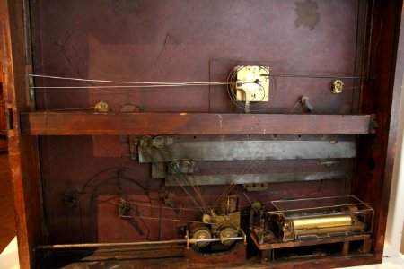 Bilderuhr-Kaffeegesellschaft-Rückseite