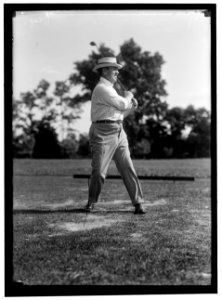 ANSBERRY, TIMOTHY THOMAS. REP. FROM OHIO, 1907-1915. PLAYING GOLF LCCN2016866806