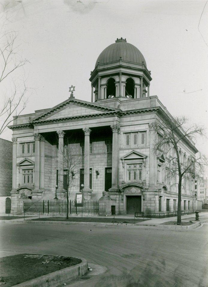Anshe Sholom Temple, Chicago, early 20th century (NBY 915)