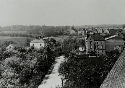 Ansicht mit Wohnhäusern (Nr. 205 und 222) photo