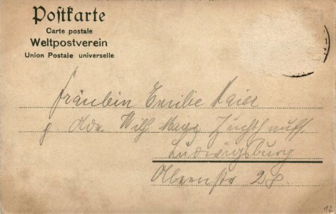 Ansicht von Bebenhausen mit Hirschen (AK 997 H Sting) R