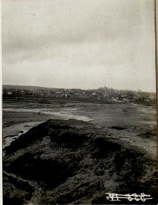 Ansicht von Wolbrom in Schlachtgebiet von Süden aus. (BildID 15539243)