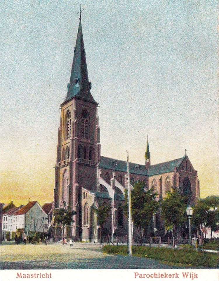 Ansichtkaart St-Martinuskerk, Wyck-Maastricht (3)
