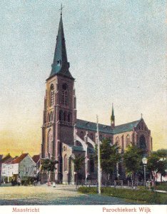 Ansichtkaart St-Martinuskerk, Wyck-Maastricht (3)