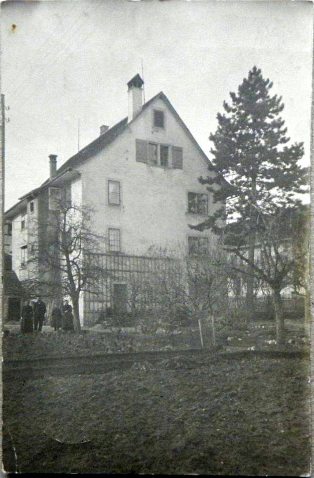Ansichtskarte Pfarrhaus Schöfflisdorf