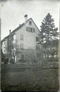 Ansichtskarte Pfarrhaus Schöfflisdorf