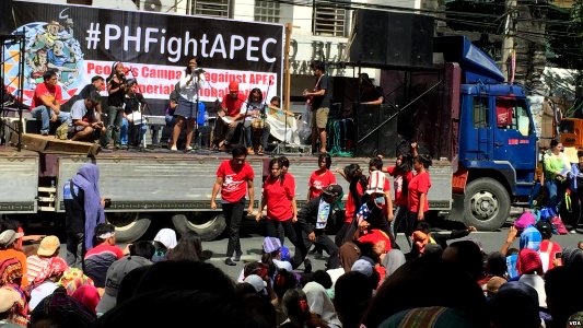 Anti APEC 2015 protests 11.19.2015