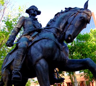 Anthony Wayne George Ganiere Statue