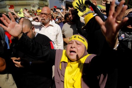Anti-coup protesters in Nasr City-Cairo 11-Oct-2013