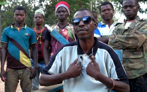 Anti-Balaka leader in Boda, Central African Republic, 2014