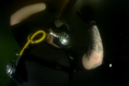 Anti-terrorism force protection dive 130529-N-OM642-020