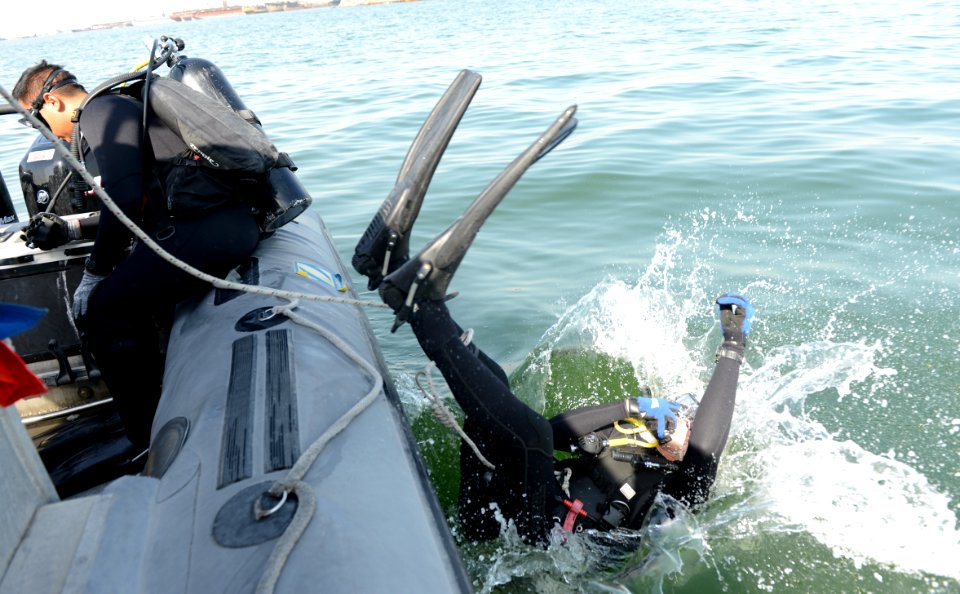Anti-Terrorism Force Protection inspection dive 130124-N-PF210-038