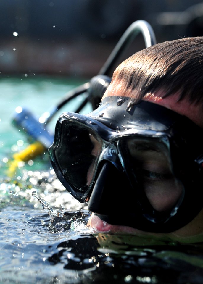Anti-terrorism force protection dive 130130-N-RE144-135