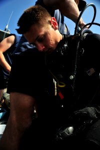 Anti-terrorism force protection dive 130130-N-RE144-235