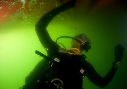 Anti-Terrorism Force Protection inspection dive 130124-N-GG400-011