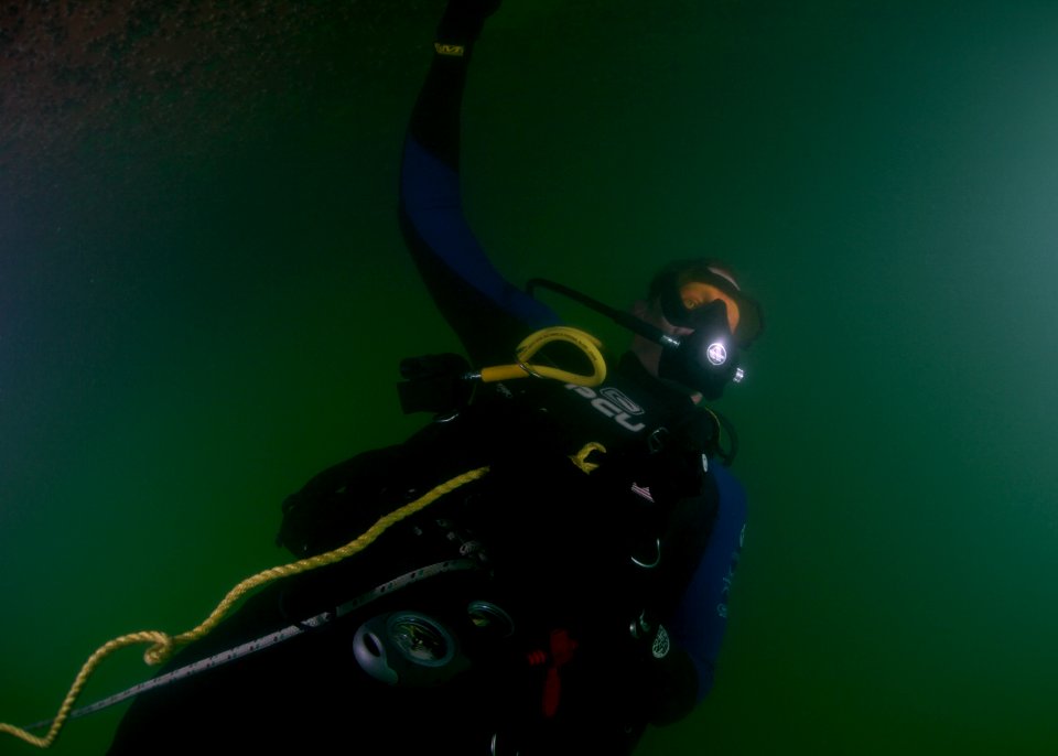 Anti-Terrorism Force Protection inspection dive 130228-N-GG400-008