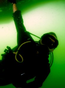 Anti-Terrorism Force Protection inspection dive 130305-N-GG400-002