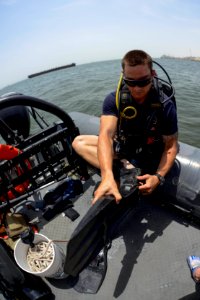 Anti-Terrorism Force Protection Inspection Dive 130709-N-OM642-092