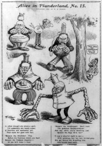 Anti-trust cartoons)- Alice in Plunderland, No. 15 LCCN2005685050