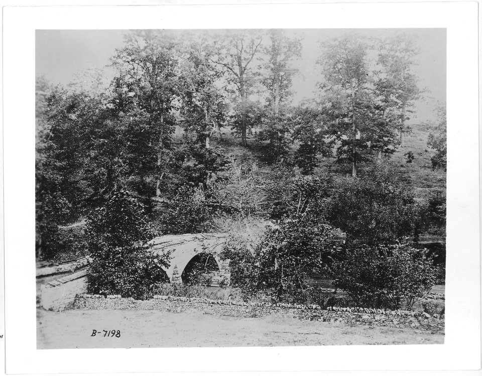 Antietam Battlefield, Burnside Bridge - NARA - 530473