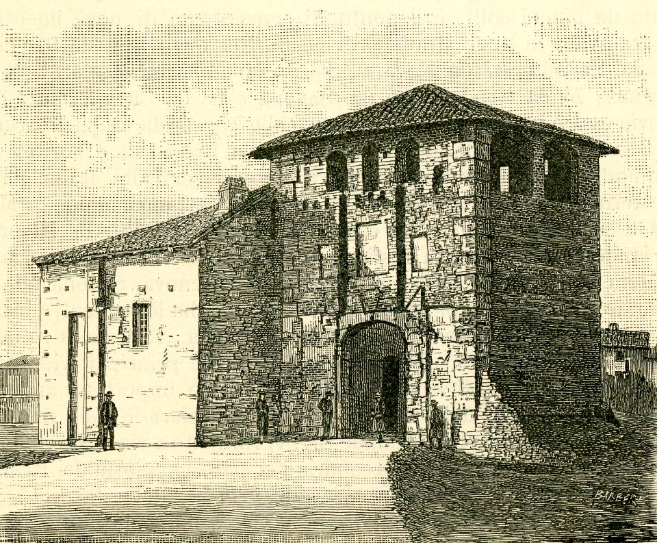 Antica Porta Ravanale demolita ora Porta Mazzini in Alessandria