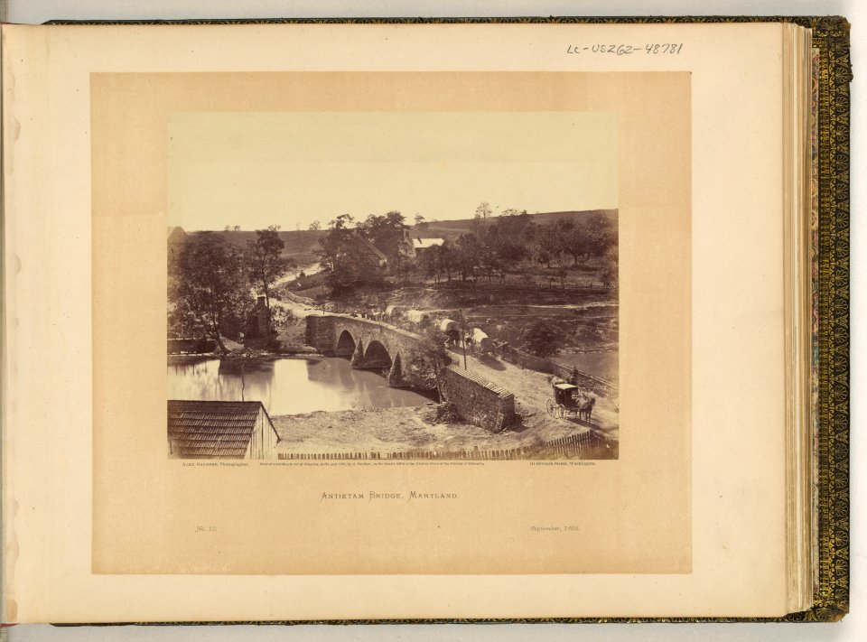 Antietam bridge, Maryland - Alex. Gardner, photographer. LCCN2002713092