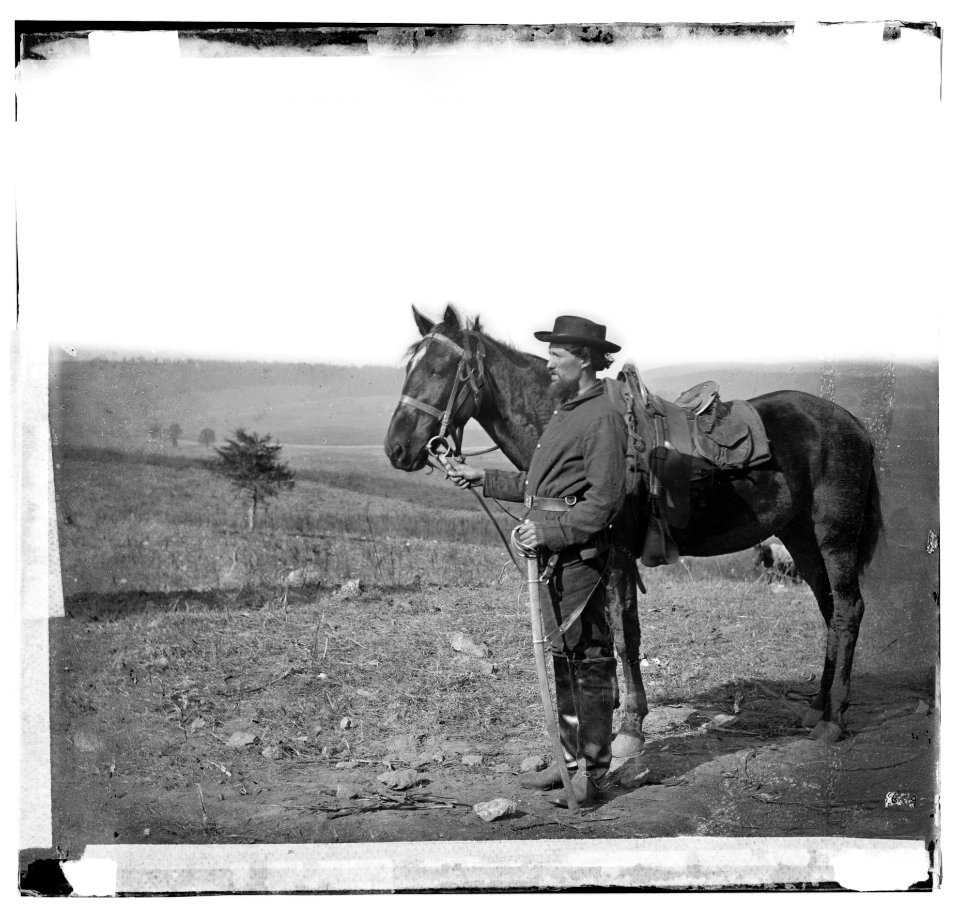 Antietam, Md. A cavalry orderly LOC cwpb.01143