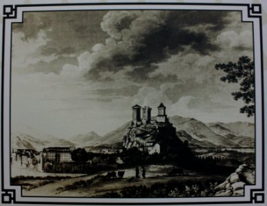 Antoine Ignace Melling - Château de Foix