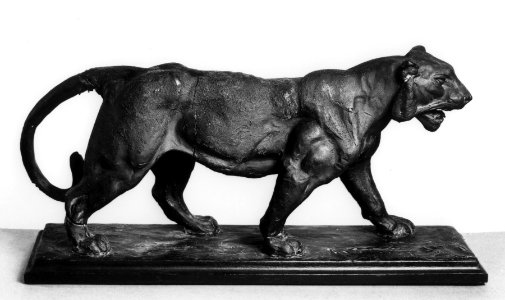 Antoine-Louis Barye - Attacking Tiger - Walters 2747