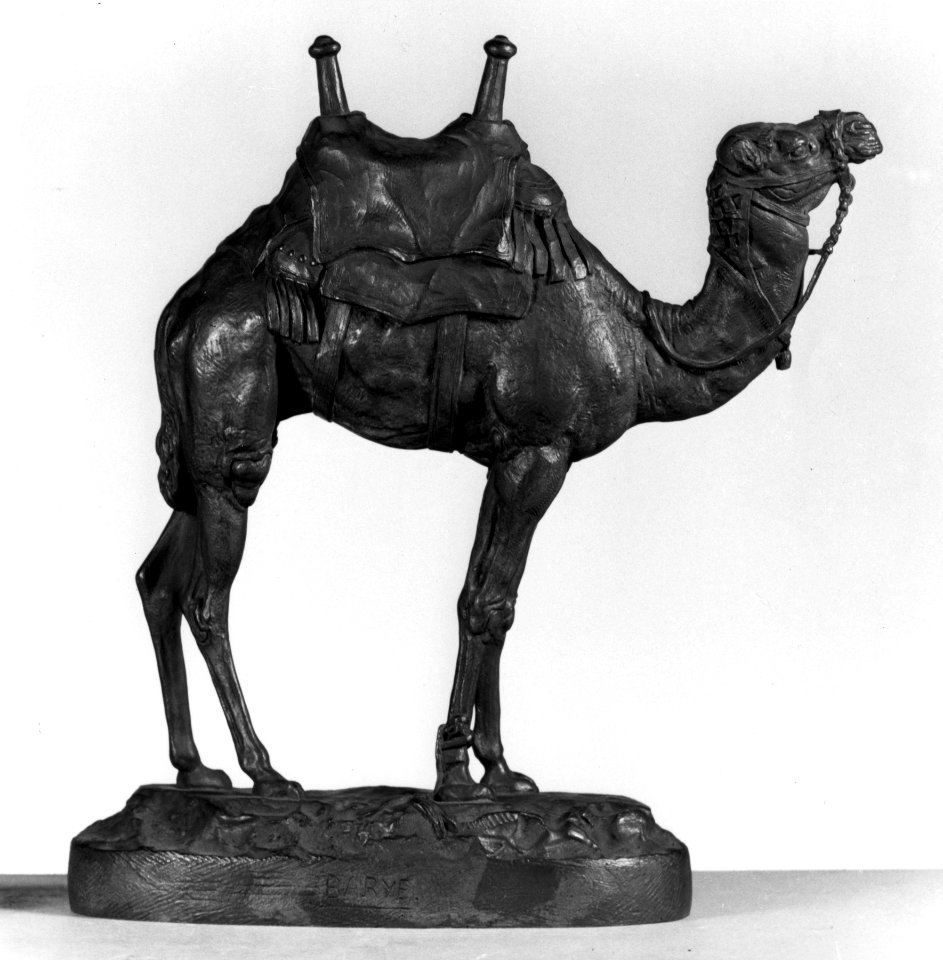 Antoine-Louis Barye - Egyptian Dromedary - Walters 27118
