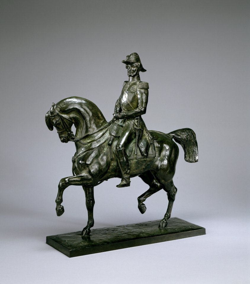 Antoine-Louis Barye - Duke of Orleans - Walters 27142 - Profile