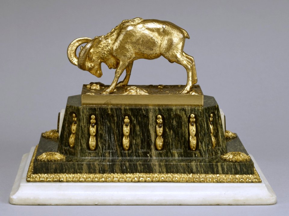 Antoine-Louis Barye - Ibex - Walters 2774 - Profile