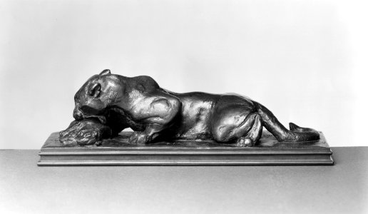 Antoine-Louis Barye - Jaguar Devouring an Agouti - Walters 2785