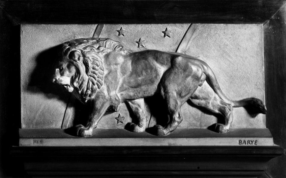 Antoine-Louis Barye - Lion of the Column of July - Walters 27185