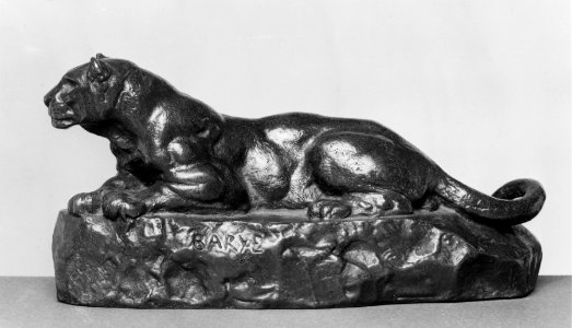 Antoine-Louis Barye - Panther of Tunis - Walters 2743