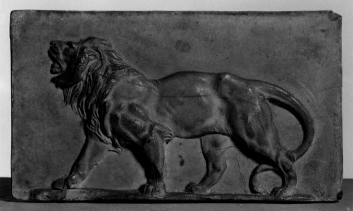 Antoine-Louis Barye - Roaring Lion - Walters 27186