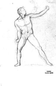 Antoine-Louis Barye - Sketch after an Antique Statue of an Athlete - Walters 372235