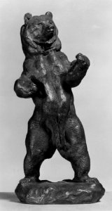Antoine-Louis Barye - Standing Bear - Walters 2798